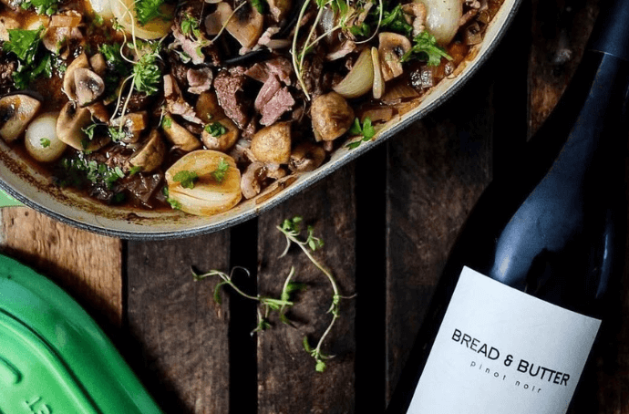 Bread & Butter Pinot Noir foodpairing